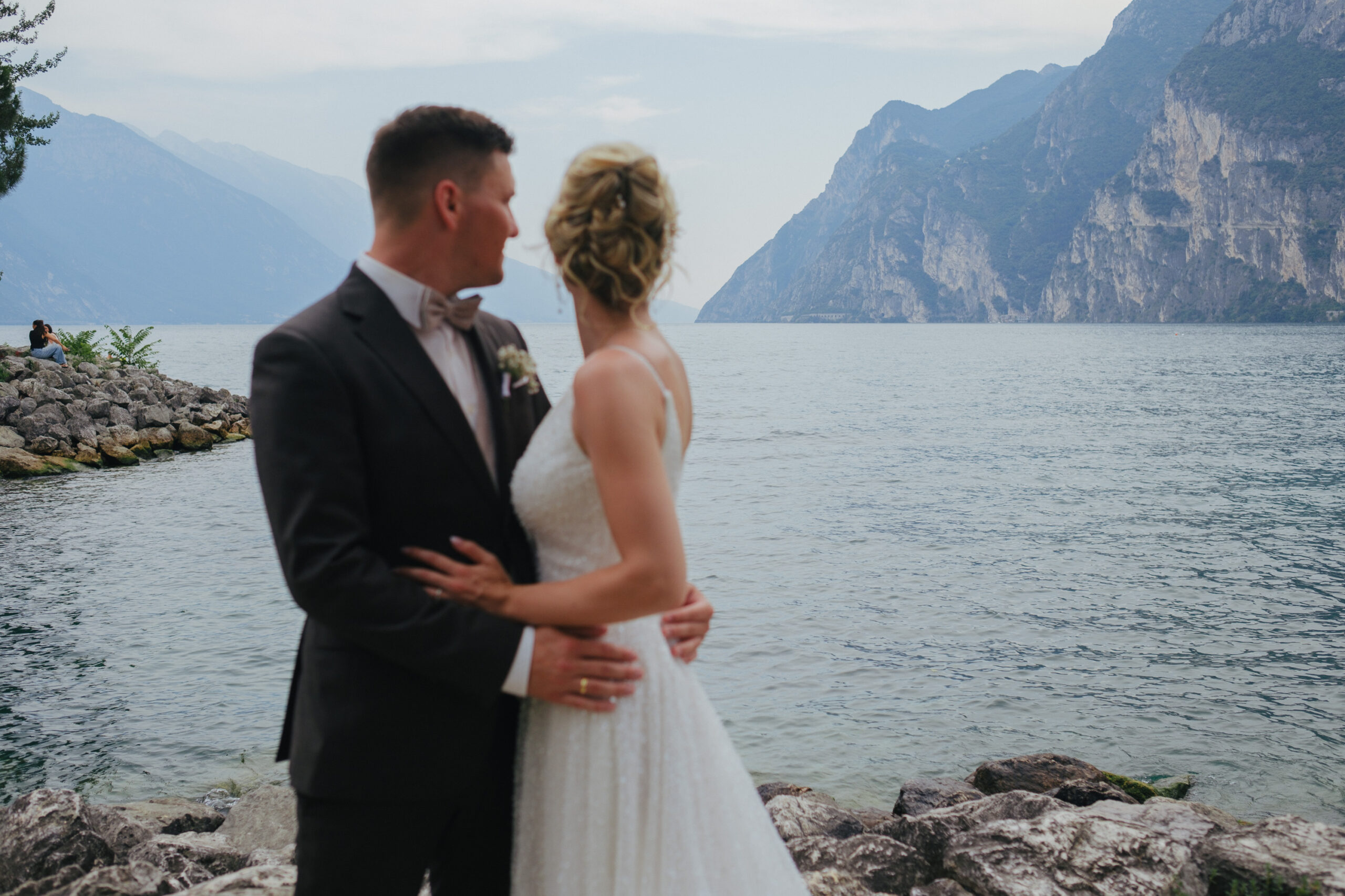Garda Lake couple photos